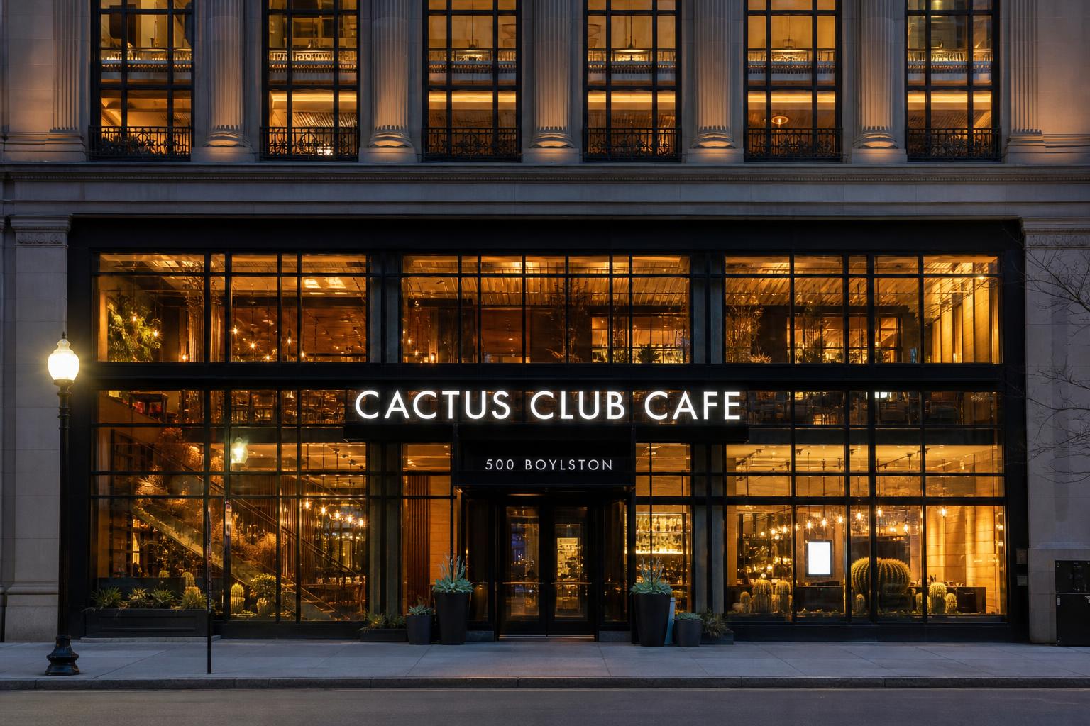 Cactus Club — Seaport — glazing by Skyline Glass & Glazing