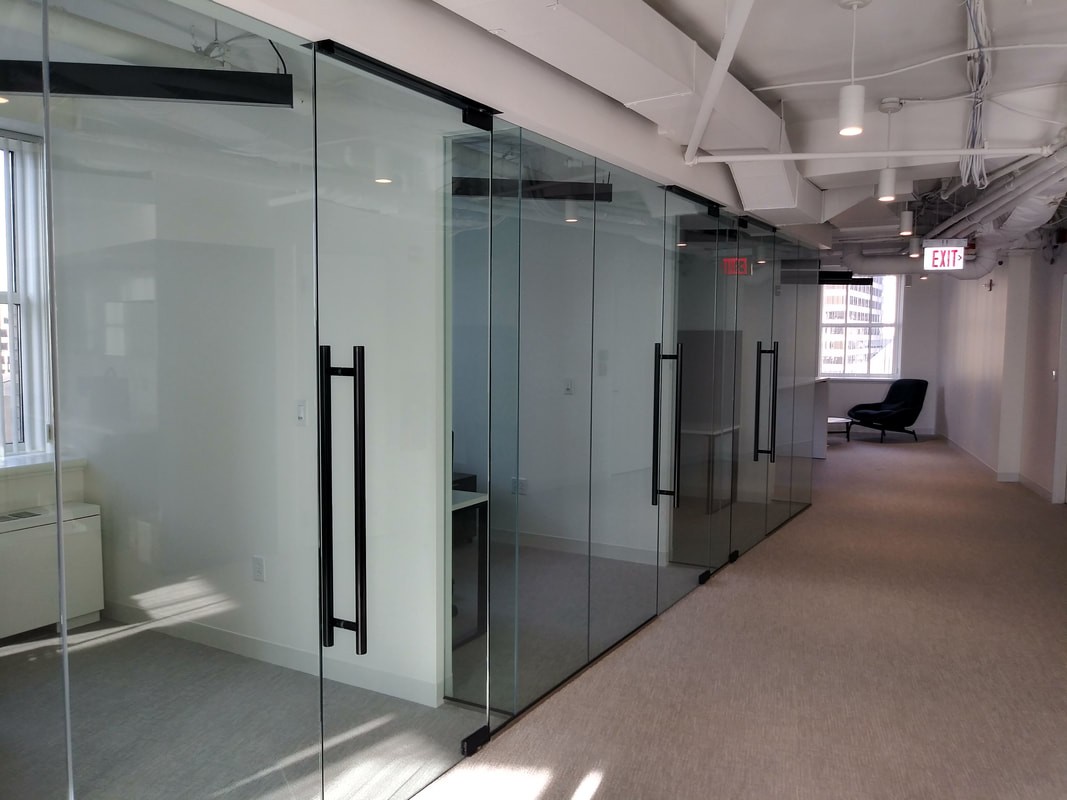 160 Federal Street — Tenant Fit-Out — glazing by Skyline Glass & Glazing