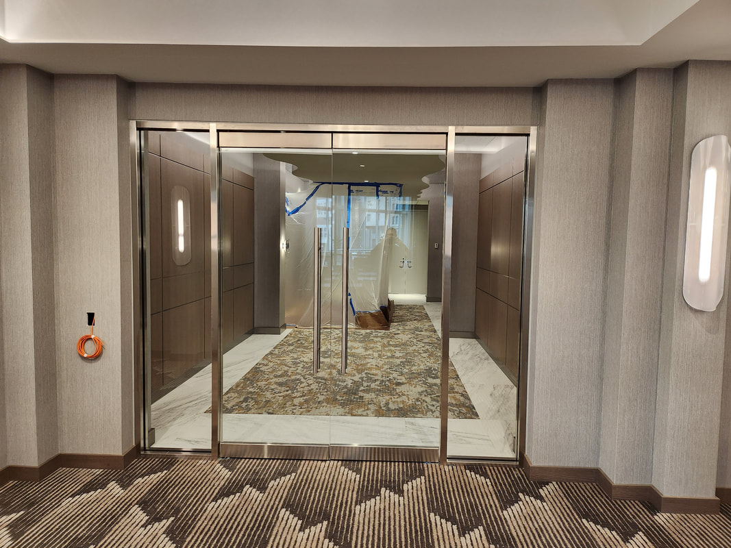 One Financial Center — Common Areas — glazing by Skyline Glass & Glazing
