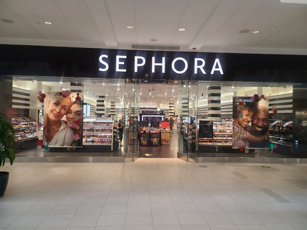Sephora — Storefront Detail — glazing by Skyline Glass & Glazing
